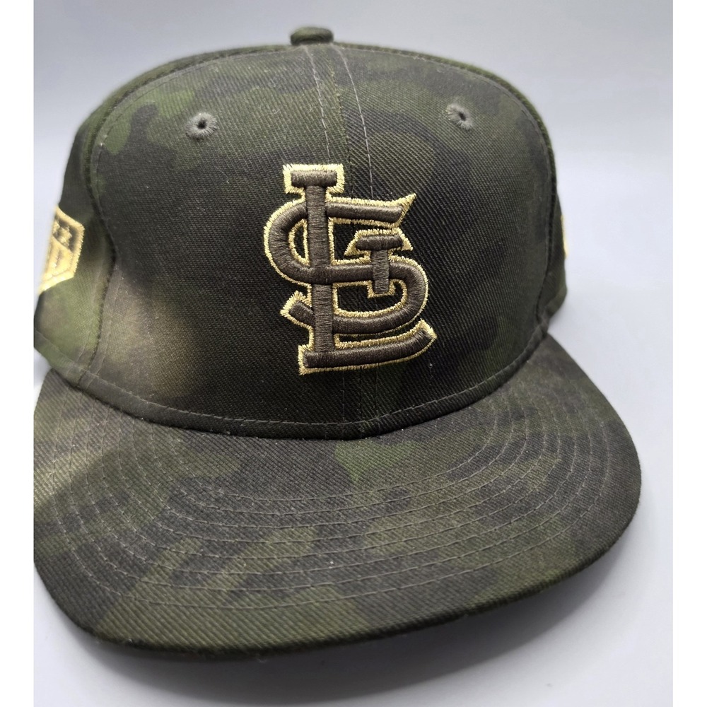 New Era 59FIFTY St Louis Cardinals Stars Stripes Camo Fitted Hat 6 3/4